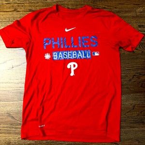 Nike Men’s Philadelphia Phillies Baseball Shirt - Dri-Fit